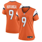 Talanoa Hufanga Denver Broncos Women's Team Game Jersey Orange | Nike for Sale
