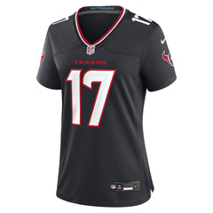 Braxton Berrios Houston Texans Women's Team Game Jersey Navy | Nike for Sale