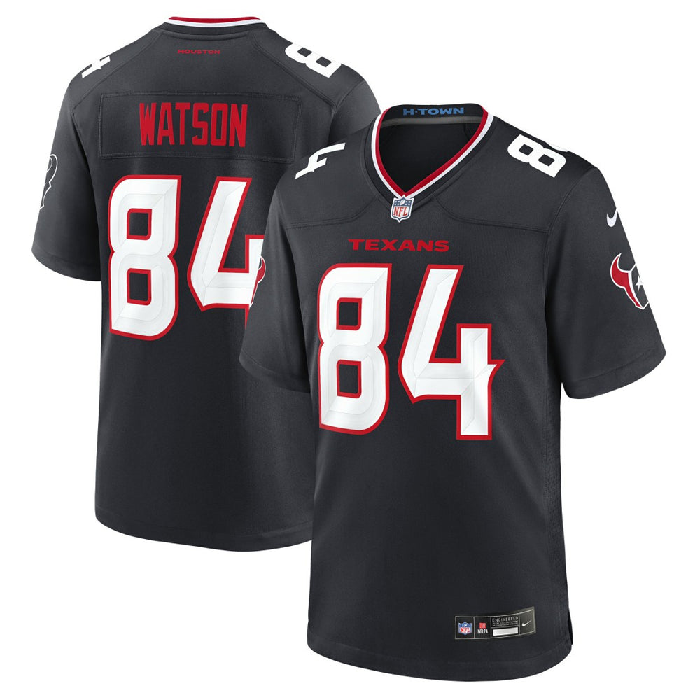 Justin Watson Houston Texans Team Game Jersey Navy | Nike for Sale