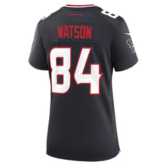 Justin Watson Houston Texans Women's Team Game Jersey Navy | Nike for Sale