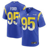 Poona Ford Los Angeles Rams Team Game Jersey Royal | Nike for Sale
