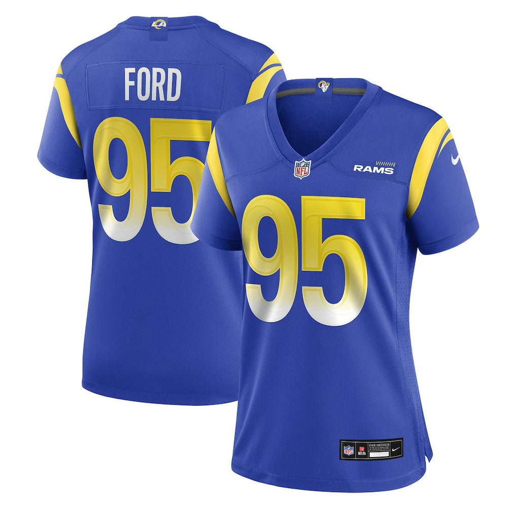 Poona Ford Los Angeles Rams Women's Team Game Jersey Royal | Nike for Sale
