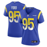 Poona Ford Los Angeles Rams Women's Team Game Jersey Royal | Nike for Sale