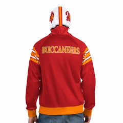 Tampa Bay Buccaneers Pro Player Retro Helmet Full-Zip Hooded Track Jacket Red/Orange | NFL