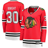 Spencer Knight Chicago Blackhawks Fanatics Women's Home Breakaway Player Jersey - Red - NHL