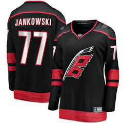 Mark Jankowski Carolina Hurricanes Fanatics Women's Home Breakaway Player Jersey - Black - NHL