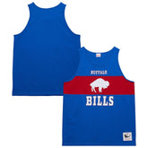 Buffalo Bills Retro Colorblock Tank Top Royal | Mitchell & Ness