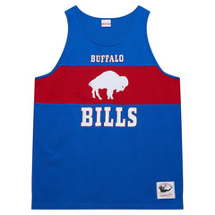 Buffalo Bills Retro Colorblock Tank Top Royal | Mitchell & Ness