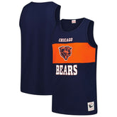 Chicago Bears Retro Colorblock Tank Top Navy | Mitchell & Ness