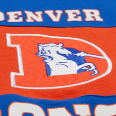 Denver Broncos Retro Colorblock Tank Top Royal | Mitchell & Ness