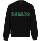 Philadelphia Eagles Cuce Women's Chenille Jeweled Sweatshirt Black | NFL