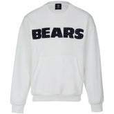 Chicago Bears Cuce Women's Chenille Jeweled Sweatshirt White | NFL
