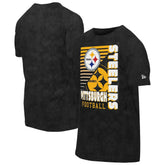 Pittsburgh Steelers New Era Enzyme Washed Oversized T-Shirt Black | NFL