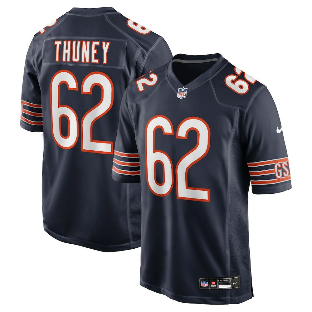 Joe Thuney Chicago Bears Team Game Jersey Navy | Nike for Sale