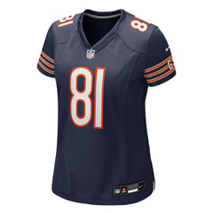 Durham Smythe Chicago Bears Women's Team Game Jersey Navy | Nike for Sale