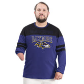Baltimore Ravens G-III Sports by Carl Banks Adaptive Outlast Long Sleeve T-Shirt Purple/Black | NFL