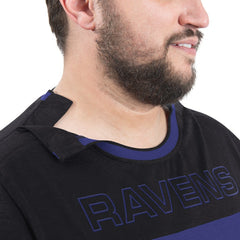 Baltimore Ravens G-III Sports by Carl Banks Adaptive Outlast Long Sleeve T-Shirt Purple/Black | NFL
