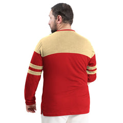 San Francisco 49ers G-III Sports by Carl Banks Adaptive Outlast Long Sleeve T-Shirt Scarlet/Gold | NFL