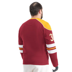 Washington Commanders G-III Sports by Carl Banks Adaptive Lord Stanley Crewneck Sweatshirt Burgundy | NFL