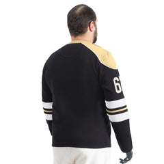 New Orleans Saints G-III Sports by Carl Banks Adaptive Lord Stanley Crewneck Sweatshirt Black | NFL