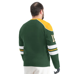 Green Bay Packers G-III Sports by Carl Banks Adaptive Lord Stanley Crewneck Sweatshirt Green | NFL