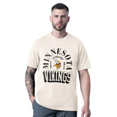 Minnesota Vikings MSX by Michael Strahan Whiteout Vintage T-Shirt White | NFL