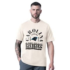 Carolina Panthers MSX by Michael Strahan Whiteout Vintage T-Shirt White | NFL