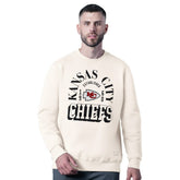 Kansas City Chiefs MSX by Michael Strahan Whiteout Tri-Blend Sweatshirt White | NFL
