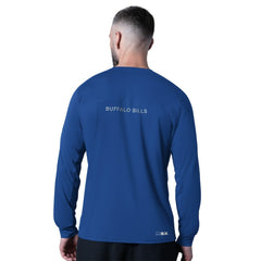 Buffalo Bills MSX by Michael Strahan Forward Long-Sleeve T-Shirt Royal | NFL