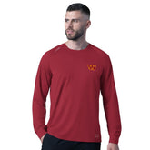 Washington Commanders MSX by Michael Strahan Forward Long-Sleeve T-Shirt Burgundy | NFL