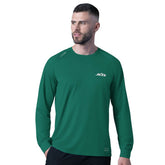 New York Jets MSX by Michael Strahan Forward Long-Sleeve T-Shirt Green | NFL