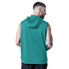 Miami Dolphins MSX by Michael Strahan Tri-Blend Rebound Sleeveless Hoodie Aqua | NFL