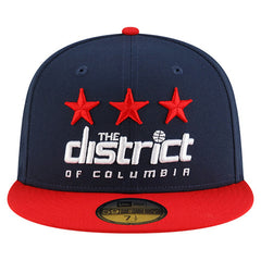 Washington Wizards Statement Edition Jersey Hook 59Fifty Fitted Hat Navy - NBA