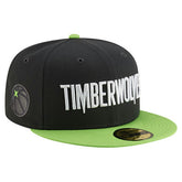 Minnesota Timberwolves Statement Edition Jersey Hook 59Fifty Fitted Hat Charcoal - NBA
