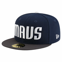Dallas Mavericks Statement Edition Jersey Hook 59Fifty Fitted Hat Navy - NBA