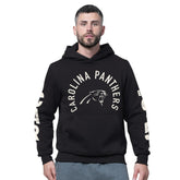 Carolina Panthers Starter Handoff Fleece Hoodie Sweatshirt Black | NFL