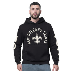 New Orleans Saints Starter Handoff Fleece Hoodie Sweatshirt Black | NFL
