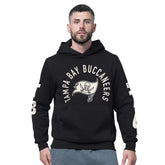 Tampa Bay Buccaneers Starter Handoff Fleece Hoodie Sweatshirt Black | NFL