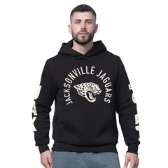 Jacksonville Jaguars Starter Handoff Fleece Hoodie Sweatshirt Black | NFL
