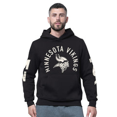 Minnesota Vikings Starter Handoff Fleece Hoodie Sweatshirt Black | NFL