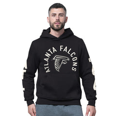 Atlanta Falcons Starter Handoff Fleece Hoodie Sweatshirt Black | NFL
