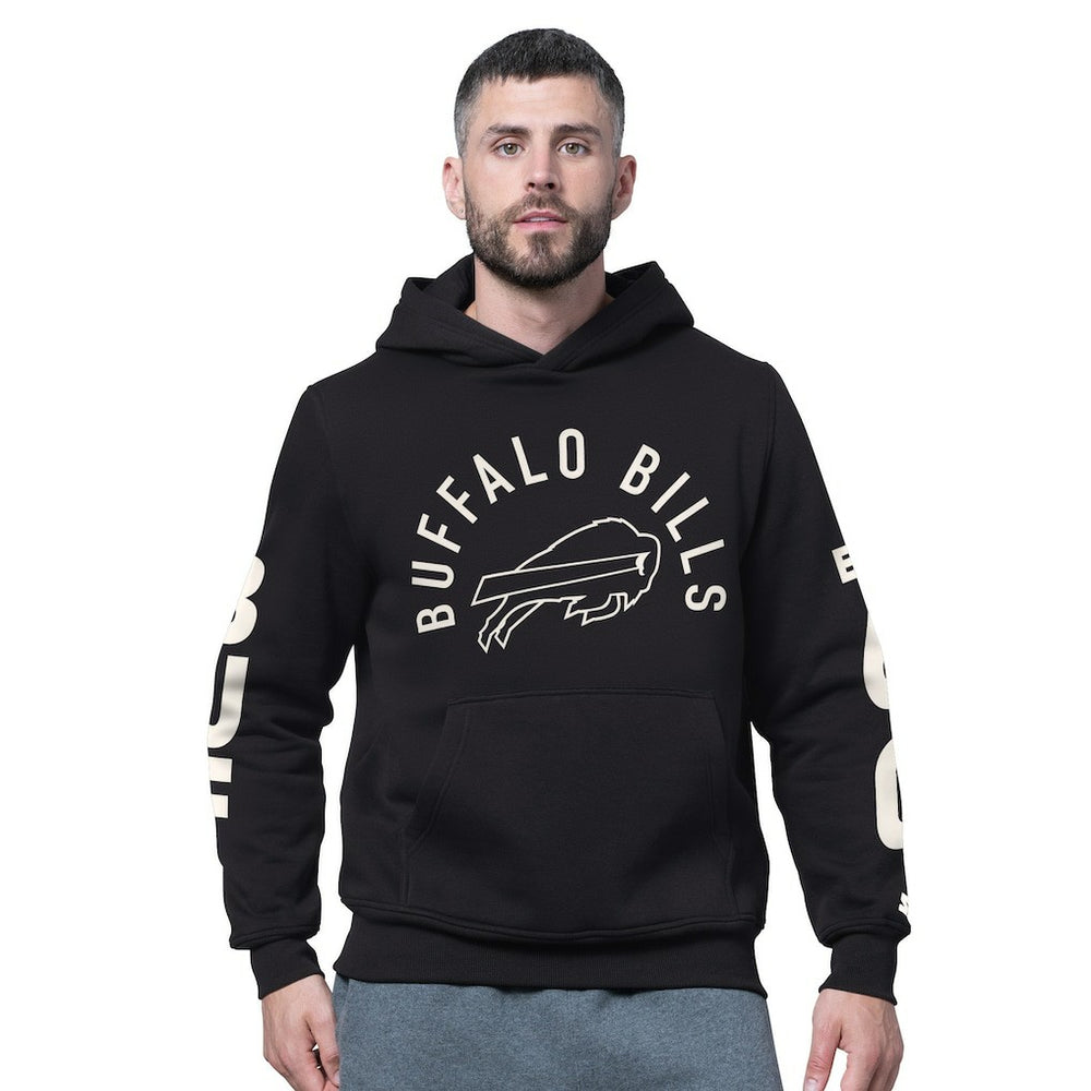 Buffalo Bills Starter Handoff Fleece Hoodie Sweatshirt Black | NFL
