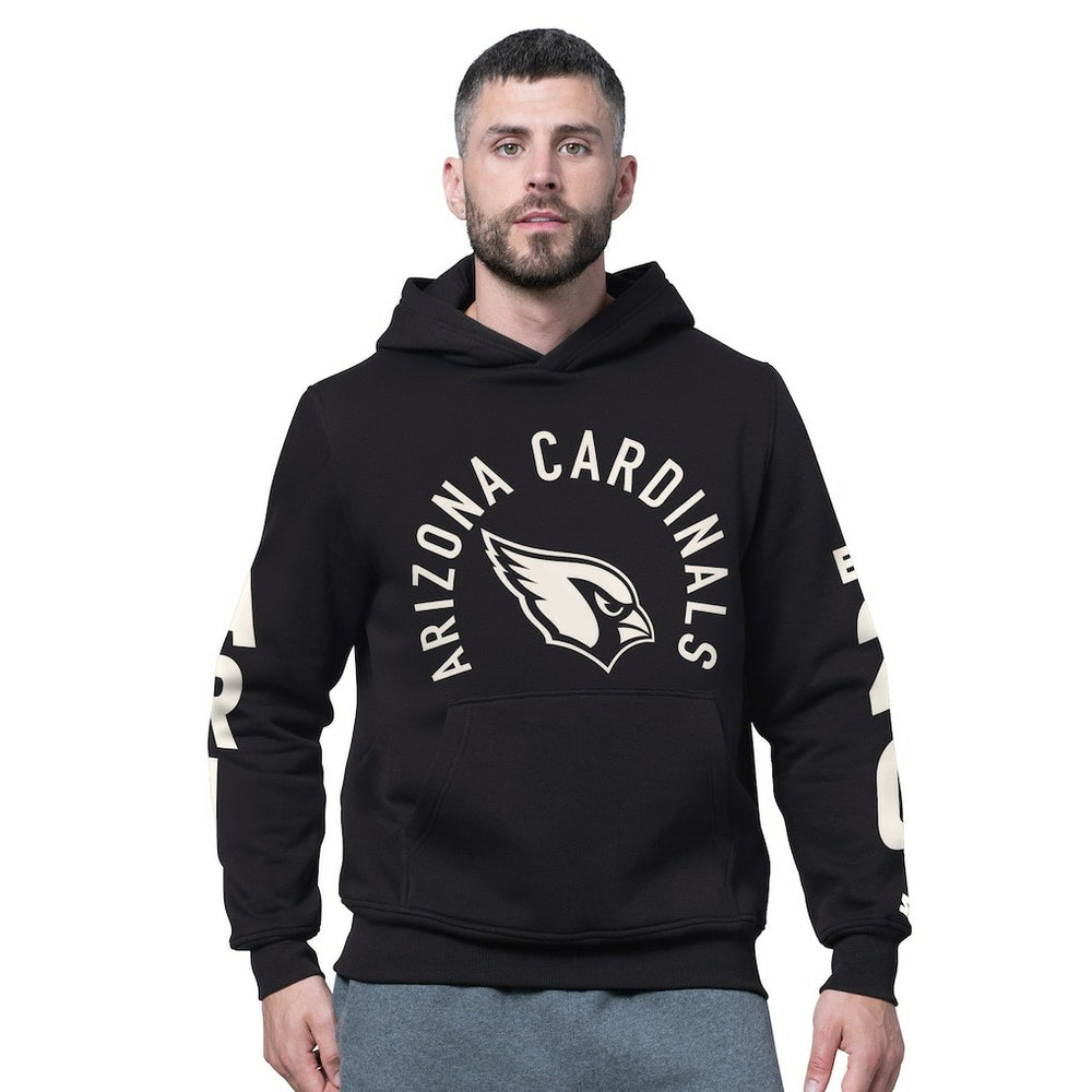 Arizona Cardinals Starter Handoff Fleece Hoodie Sweatshirt Black | NFL
