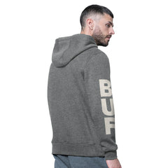 Buffalo Bills Starter Handoff Vintage Logo Fleece Hoodie Sweatshirt Charcoal | NFL