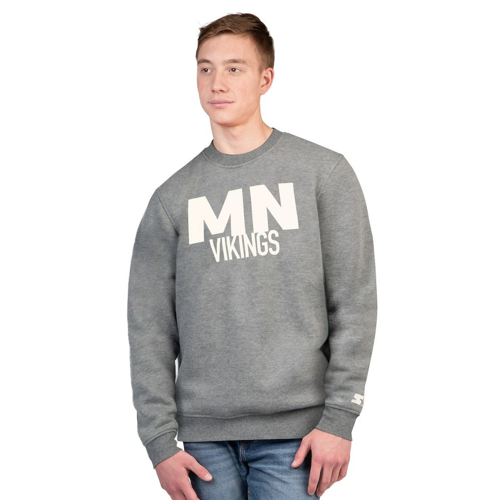 Minnesota Vikings Starter Assist Sweatshirt Charcoal | NFL