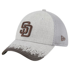 San Diego Padres New Era Visor Paint Splatter 39THIRTY Flex Hat - MLB