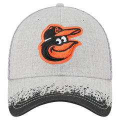 Baltimore Orioles New Era Visor Paint Splatter 39THIRTY Flex Hat - MLB