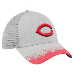 Cincinnati Reds New Era Visor Paint Splatter 39THIRTY Flex Hat - MLB