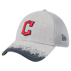 Cleveland Guardians New Era Visor Paint Splatter 39THIRTY Flex Hat - MLB