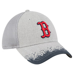 Boston Red Sox New Era Visor Paint Splatter 39THIRTY Flex Hat - MLB